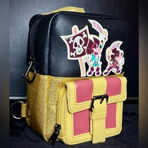 Disney Parks Pirates of the Caribbean Mickey Convertible Crossbody Backpack